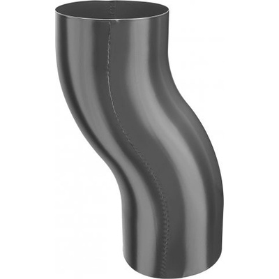 KJG Koleno soklové 80 mm antracit