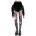 Devil fashion дамски къси панталони DEVIL FASHION - Black Gothic - PT255