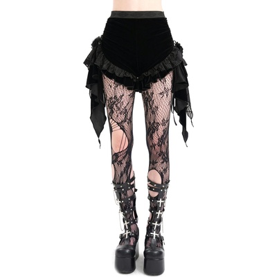Devil fashion дамски къси панталони DEVIL FASHION - Black Gothic - PT255