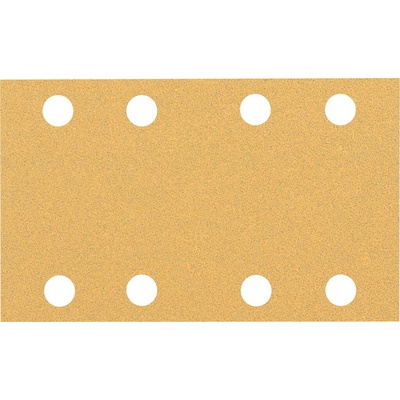 Bosch Brúsny papier EXPERT C470 s 8 otvormi pre orbitálne brúsky 80 x 133 mm, zrnitosť 80, 10 ks 2608900879