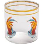 Seletti Чаша за вода TOILETPAPER HANDS WITH SNAKES 8, 5 cм, Seletti (SLT15981)