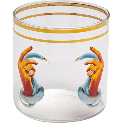 Чаша за вода TOILETPAPER HANDS WITH SNAKES 8, 5 cм, Seletti (SLT15981)