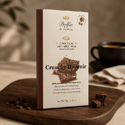 Dolfin Crunchy Brownie mliečna 70 g