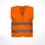  Жилетка с висока видимост, размер 2XL, "Guarder", оранжева SF0811-2XL (SF0811-2XL)