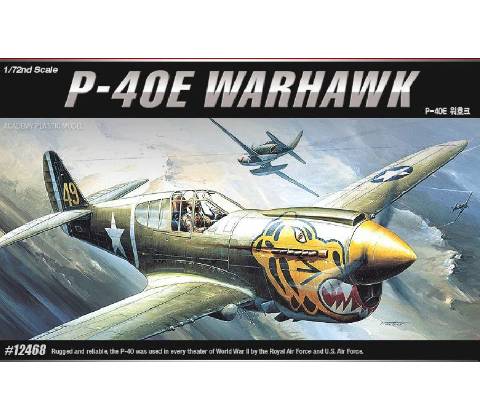 Academy P 40 E Warhawk 1:72