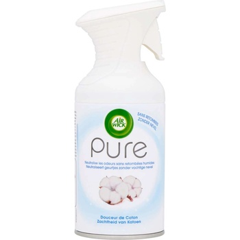 Air Wick Pure Пресен Памук аерозолен спрей 250ml (3059943023161)