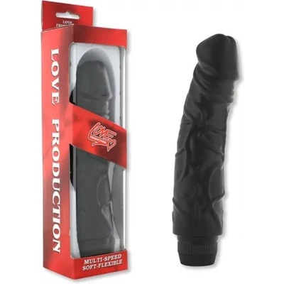 Seven Creations ВИБРАТОР real black vibrator