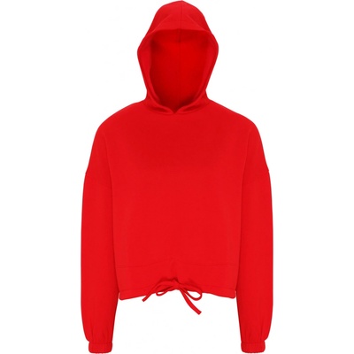 TriDri dámská oversize mikina TR085 Fire Red