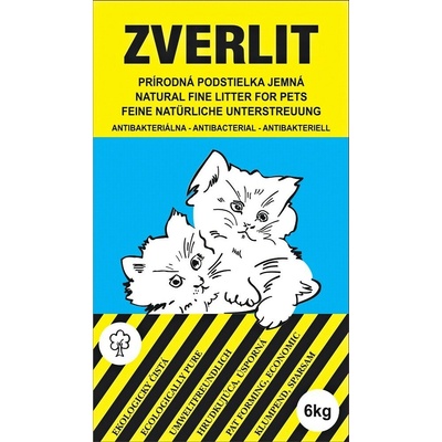Zverlit modrý jemná podstielka 6 kg