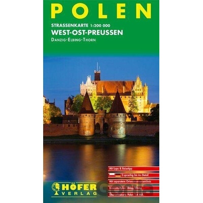 Höfer Polen PL011. West-Ost-Preussen 1 : 200 000
