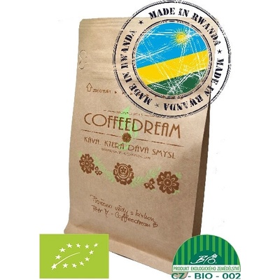 COFFEEDREAM Káva RWANDA WOMAN COFFEE EXTENSION Hrubé mletí frenchpress filtrovaná káva 250 g