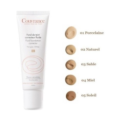 Avene Couvrance fond Teint Fluide tekutý krycí make-up tmavší 30 ml