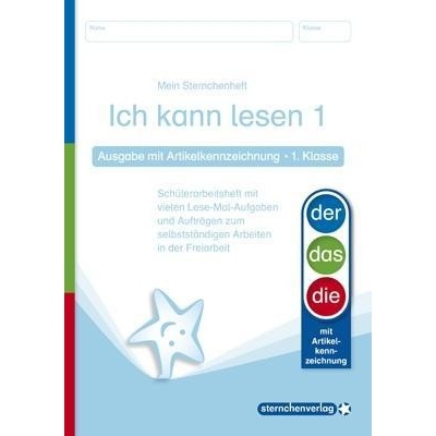 Ich kann lesen 1 - Ausgabe mit Artikelkennzeichnung - 1. Klasse Langhans Katrin Paperback