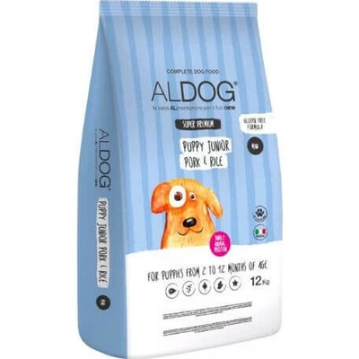Aldog Puppy-Junior Mini Pork 12 kg