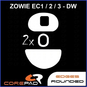 Corepad Skatez PRO 345 Крачета за мишка ZOWIE EC1-DW / EC2-DW / EC3-DW (CSP3450)