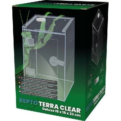 Repto Terra Clear akrylátové terárium Deluxe 15 x 15 x 23 cm