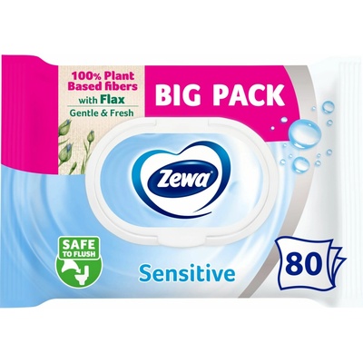 Zewa Sensitive 80 ks