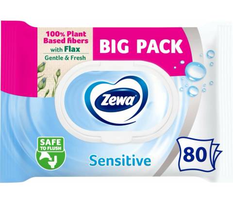 Zewa Sensitive 80 ks