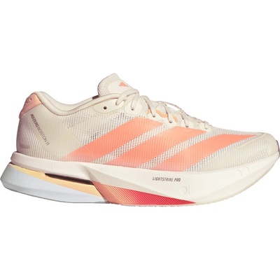 adidas Дамски маратонки Adidas Adizero Boston 13 Road Running Shoes Womens - White/Orange