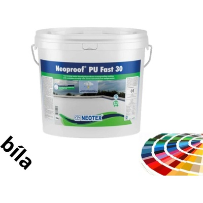 NEOTEX Neoproof PU Fast-30 - rychleschnoucí polyuretanová membrána Balení: 13 kg, Barva: Bílá