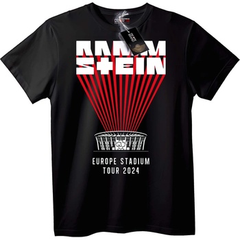 NOONEBRAND Тениска Rammstein Европейско турне 2024 - L, Black