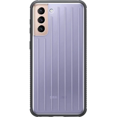 Samsung Оригинален Противоударен Калъф за Samsung S21 Plus, Clear Rugged xCover Case EF-OG996CBEGUS, Черен (EF-OG996CBEGUS)