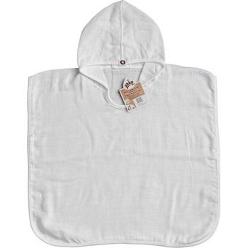 XKKO BMB Colours Bambusové pončo white 1