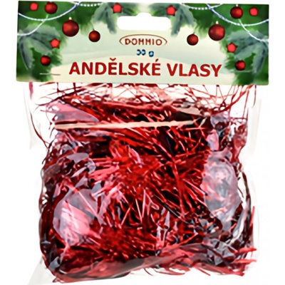 DOMMIO Andělské vlasy červené 30g