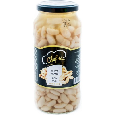 CHEF IS бял боб сварен - 540 гр