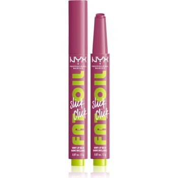 NYX Cosmetics Fat Oil Slick Click тониращ балсам за устни цвят 07 DM Me 2 гр