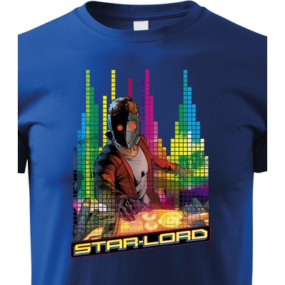 Dětské tričko Star-Lord DJ Modrá Velikost Canvas Bezvatriko.cz 2340