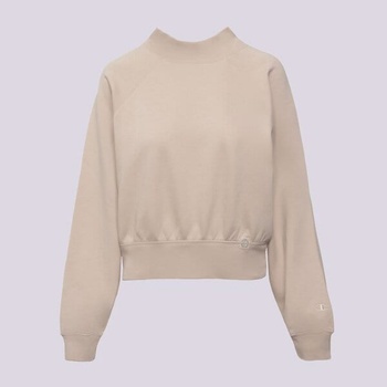 Champion Суитчър Mock Turtle Neck Sweatshirt дамски Дрехи Суичъри 117637MS016 Бежов M (117637MS016)