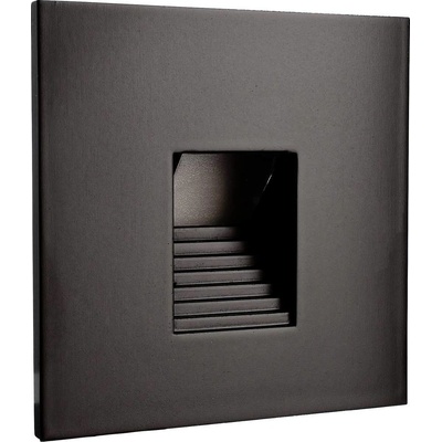 Deko Light Abdeckung eckig schwarz Stufe für Alwaid 930487 kryt
