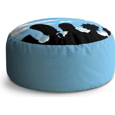 Sablio Taburet Circle Cartoon 2: 38x48 cm