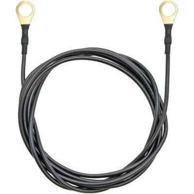 Kabel černý zemnící pro elektrický ohradník - 300 cm