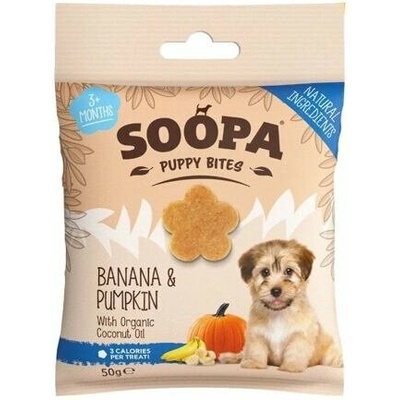 Soopa Healthy Bites Puppy s banánom a tekvicou 50 g