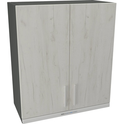 DST Кухненски модул mk-10 660/600/300 антрацит + бял дъб