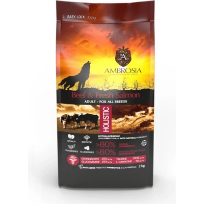 Ambrosia Beef & Fresh Salmon 2 kg