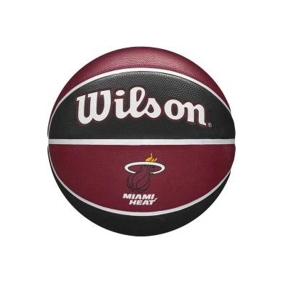 Wilson Баскетболна Топка Wilson NBA Tribute Miami Тъмно червен Естествен каучук (Размер 7)