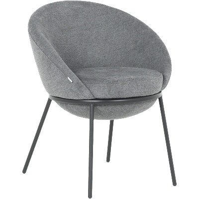 Carmen Трапезен стол hart - сив bf 5