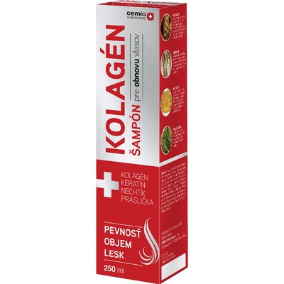 Cemio Kolagen šampón pre obnovu vlasov, 250 ml