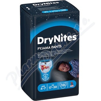Huggies DryNites M boys 17-30 kg 10 ks