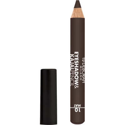 Deborah Deborah Blending Matt Eyeshadow & Kajal Eyeliner 2-In-1 10 Brown 2 g