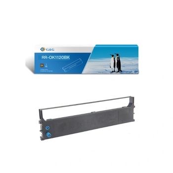 G&g - ninestar ЛЕНТА ЗА МАТРИЧЕН ПРИНТЕР OKI ML 1120/1190 - Black - PN RR-OK-1120-BK - 4 милиона символа - G&G (RR-OK1120BK)