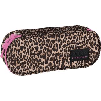 Image 1 of BackUP Овален ученически несесер BackUp A - Leopard (92758)