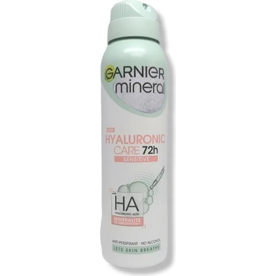 Garnier дезодорант дамски, Hyaloronic Care, 72 часа, 150мл