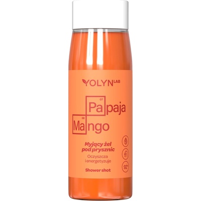Yolyn Lab Papaja Mango čistiaci sprchový gél 400 ml