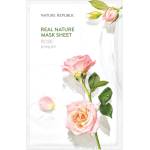 Nature republic Real Nature Rose Sheet Mask - Анти-ейдж маска за лице с роза 1бр/23мл