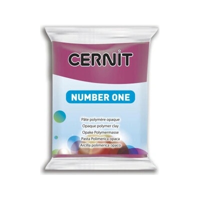 CERNIT Modelovací hmota 56 g / Červená bordó