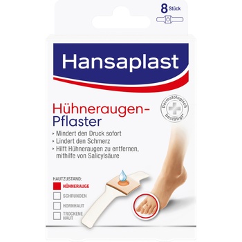 Hansaplast Пластири за мазоли - 8 броя